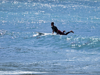 Fototapeta premium Catching The Waves