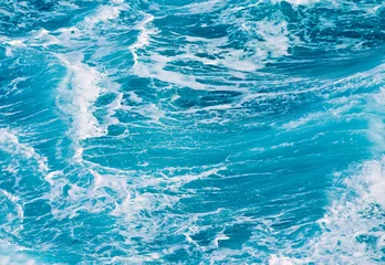 Crédence de cuisine en verre imprimé Eau ocean waves