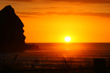 Gorgeous Sunset at Piha Beach