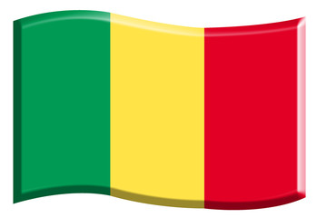 Fototapeta premium Drapeau du Mali