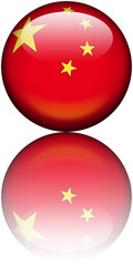 Drapeau Chine 3D
