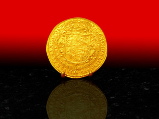 15 Ducats golden coin from 1617.