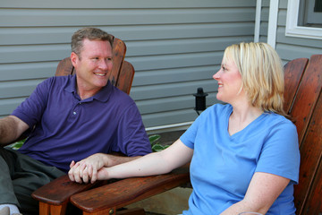 Fototapeta premium In Front of Home