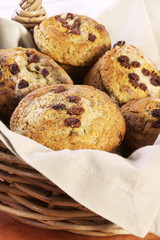 Basket of Muffins