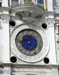 Obraz premium Horloge Zodiaque Venise