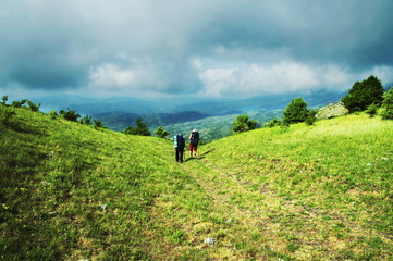 Trekking in the Crimea