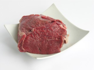 piece of red beff