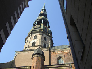 Riga - Lettland - Kirche 