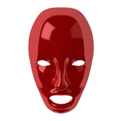 Shiny Red Mask