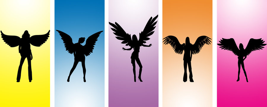 five dancing angels
