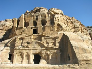 Fototapeta na wymiar Petra, Jordanie