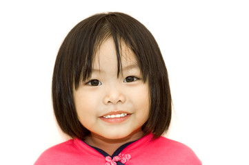 Portrait of a little Asian girl