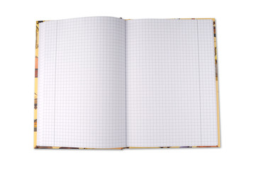 Blank note page [with clipping path]