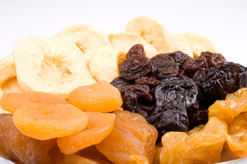 Background fom dried fruits