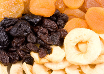 Background fom dried fruits