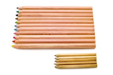 Obraz premium small and big pencil