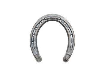 horseshoe closeup isolated on white - 7084230