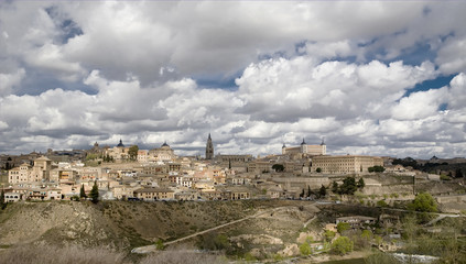 Fototapeta na wymiar Medieval Toledo