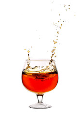 goblet with wine
