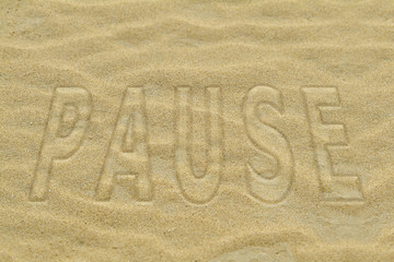 PAUSE SABLE