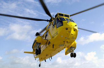 Sea King rescue helicopter