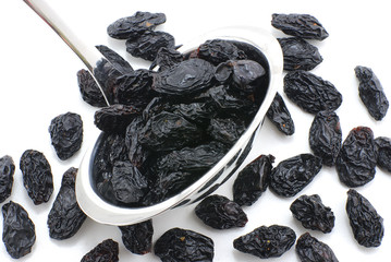 Full of raisins