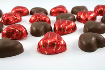 chocolate heart