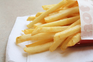 French Fries the fast food meal