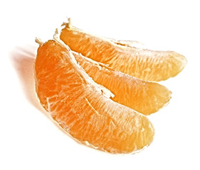 three orange lobule