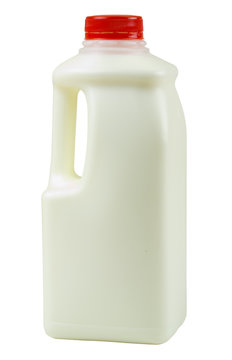 Bottle Of Milk One Quarter Size