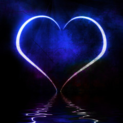 blue heart