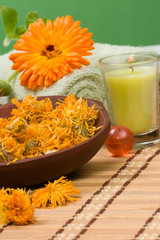 Calendula spa set