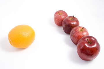 An Orange among Apples