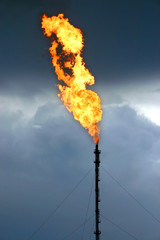 Huge torch