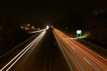 Fototapeta na wymiar Autobahn