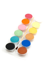 water-colour on white