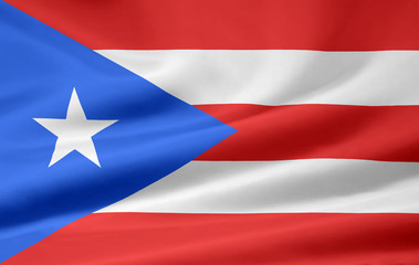 Fototapeta premium Puertoricanische Flagge