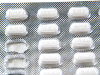 white pills
