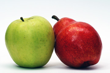 Apple and pear