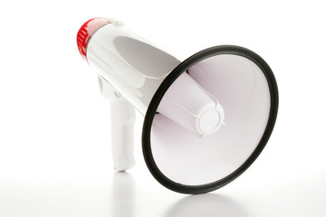 megaphone front view