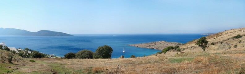 Aegean Sea. Panorama of five photo