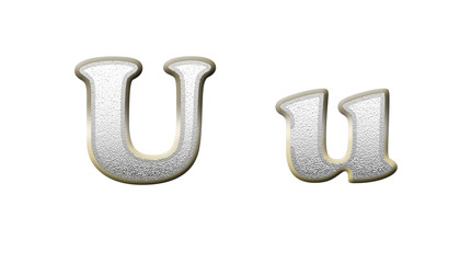 u