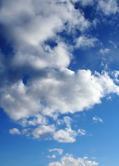 Clouds in summer day