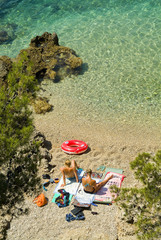 Crystal sea water