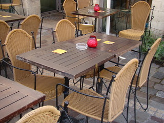 terrasse de bistrot