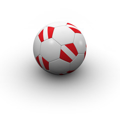 Naklejka premium Austrian Soccer Ball