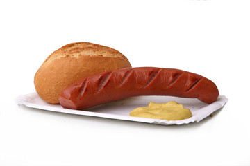 wurst mit senf