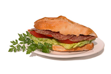 Salami Sandwich
