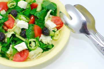 Salad plate