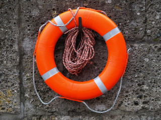 Orange Lifebelt
